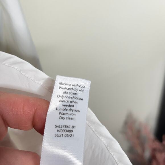 ATHLETA Midtown Shirt Bright White {F1} - Picture 5 of 5